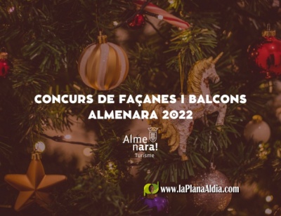 Almenara recupera el concurs de faanes i balcons nadalencs