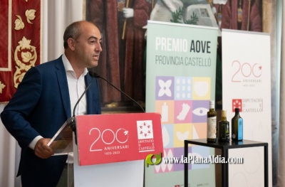 Santi Pérez destaca l'important paper que està desenvolupant la Diputació de Castelló per visibilitzar d'oli d'oliva de la província