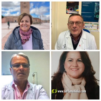 Los doctores Usó, López Farnós, Gema Carda y Nanda Sidro, Premio Dr. Boldó 2022