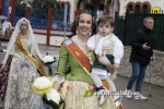 Les falles de La Vall d'Uix? ofrenen a la Verge dels Desemparats