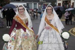 Les falles de La Vall d'Uix? ofrenen a la Verge dels Desemparats