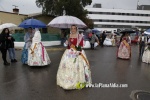 Les falles de La Vall d'Uix? ofrenen a la Verge dels Desemparats