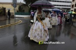 Les falles de La Vall d'Uix? ofrenen a la Verge dels Desemparats