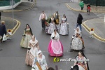 Les falles de La Vall d'Uix? ofrenen a la Verge dels Desemparats