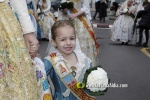 Les falles de La Vall d'Uix? ofrenen a la Verge dels Desemparats