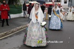 Les falles de La Vall d'Uix? ofrenen a la Verge dels Desemparats