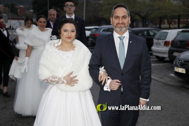 Marta Guzm?n ja 'reina' en les festes de Sant Vicent de la Vall