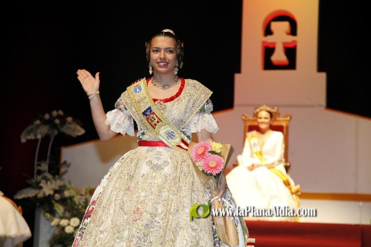 Marta Guzm?n ja 'reina' en les festes de Sant Vicent de la Vall