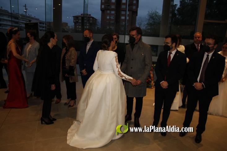 Marta Guzm?n ja 'reina' en les festes de Sant Vicent de la Vall