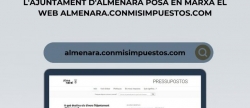 Almenar pone en marcha la web sobre información de los impuestos