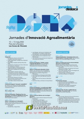 Las I Jornadas de Innovacin Agroalimentaria de les Coves de Vinrom expondrn modelos innovadores capaces de valorizar el mbito rural 