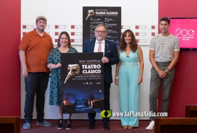 La Diputaci de Castell impulsa un cartell de gran nivell per al Teatre Clssic del Castell de Penscola pel seu 25 aniversari