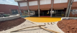 El patio educativo del colegio de Betxí estará operativo para el próximo curso escolar