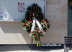 Una corona de rosas simboliza el entierro del PSOE de La Vilavella