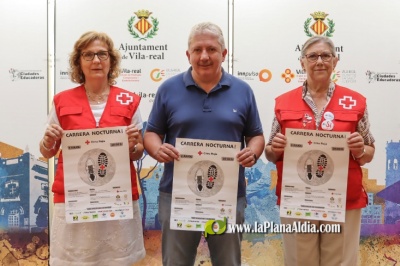 Creu Roja en Vila-real ultima su 5K solidaria nocturna en el Termet como antesala al Sorteo del Oro