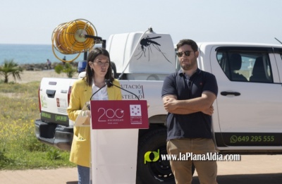 La Diputación de Castellón arranca agosto con tratamientos terrestres en la costa para preservar el bienestar de la ciudadanía y apoyar al sector turístico
