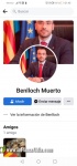 Benlloch denuncia amenaces davant la Policia Nacional despr?s de la creaci? del perfil 'Benlloch Muerto' en Facebook 
