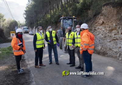 La Diputació de Castelló aprova quatre projectes de reparació de danys en carreteres produïts per Filomena amb una inversió de 5,2 milions d'euros