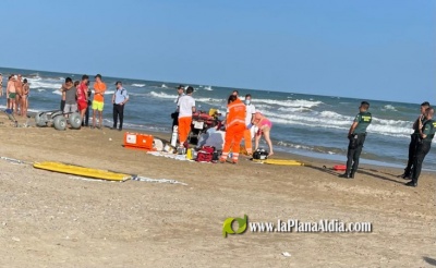 Fallece un nio ahogado en la playa de Burriana y testigos critican la actuacin de los socorristas