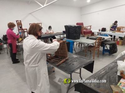 Almassora homologar otra nave en el Centro de Formacin para ofertar ms talleres de empleo