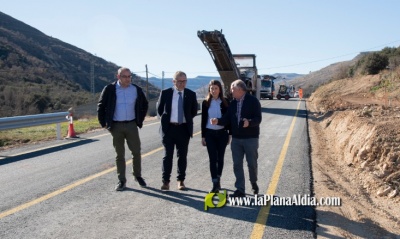 La Diputación de Castellón licita por 5,2 millones de euros la reparación de cuatro carreteras provinciales afectadas por la irrupción de Filomena en 2021
