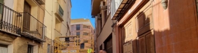 L’Alcora inicia el derribo de 3 casas en la calle Peiró para mejorar la accesibilidad y la seguridad ciudadana