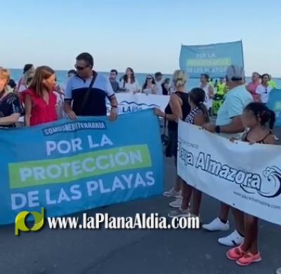 Mara Tormo acudir a Madrid amb els vens de la platja per a exigir inversi enfront d'erosi