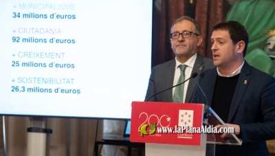 La Diputació de Castelló aprovarà en el ple inversions de més de 50 milions d'euros per a proveïment hídric i depuració en tots els municipis