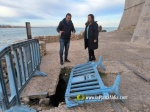 El PSOE segueix sense reparar el ferm de la Porteta a Pen?scola m?s de dos anys i mig despr?s del pas del temporal Gl?ria  