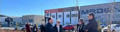 El Ayuntamiento de la Vall d’Uixó visita las inversiones de mejora en el Polígono Belcaire