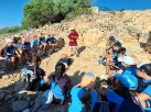 Vuelven las visitas dinamizadas para escolares en el Puig de la Nau de Benicarló