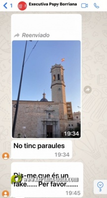 La Ejecutiva del PSOE de Burriana reniega de que ondee en el campanario la bandera de España el día de la Hispanidad