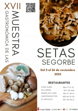 Llega la XVII Muestra Gastronómica de las Setas a Segorbe