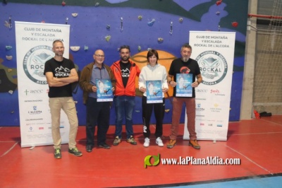 Jordi Tosas uno de los mejores alpinistas del mundo en Alcora gracias Rockal, Caixa Rural y Ayuntamiento