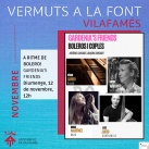 Vermuts a la Font, el nou cicle musical de diumenges a Vilafams