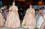 El mundo fallero rinde homenaje a la reina fallera de Burriana