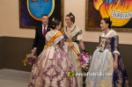 El mundo fallero rinde homenaje a la reina fallera de Burriana