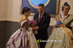El mundo fallero rinde homenaje a la reina fallera de Burriana