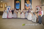 El mundo fallero rinde homenaje a la reina fallera de Burriana