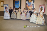 El mundo fallero rinde homenaje a la reina fallera de Burriana