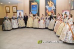 El mundo fallero rinde homenaje a la reina fallera de Burriana
