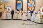 El mundo fallero rinde homenaje a la reina fallera de Burriana