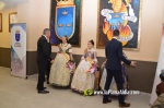 El mundo fallero rinde homenaje a la reina fallera de Burriana