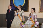 El mundo fallero rinde homenaje a la reina fallera de Burriana