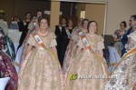 El mundo fallero rinde homenaje a la reina fallera de Burriana