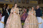 El mundo fallero rinde homenaje a la reina fallera de Burriana