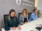 El Ayuntamiento de La Vall se alía con el IES Honori Garcia para impulsar la actividad económica y empresarial