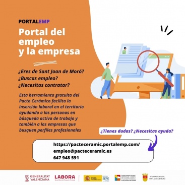 El Pacte Cermic i lAjuntament de Sant Joan de Mor promocionen el portal docupaci del Consorci per millorar la inserci laboral de la poblaci del municipi