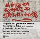 Es publica el primer llibre sobre la histria del graffiti en la provncia de Castell