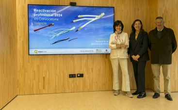 La Fundació Arquia, el CTAV i la Creu Roja presenten la VII Convocatòria del Programa de Reactivació Professional València 2024